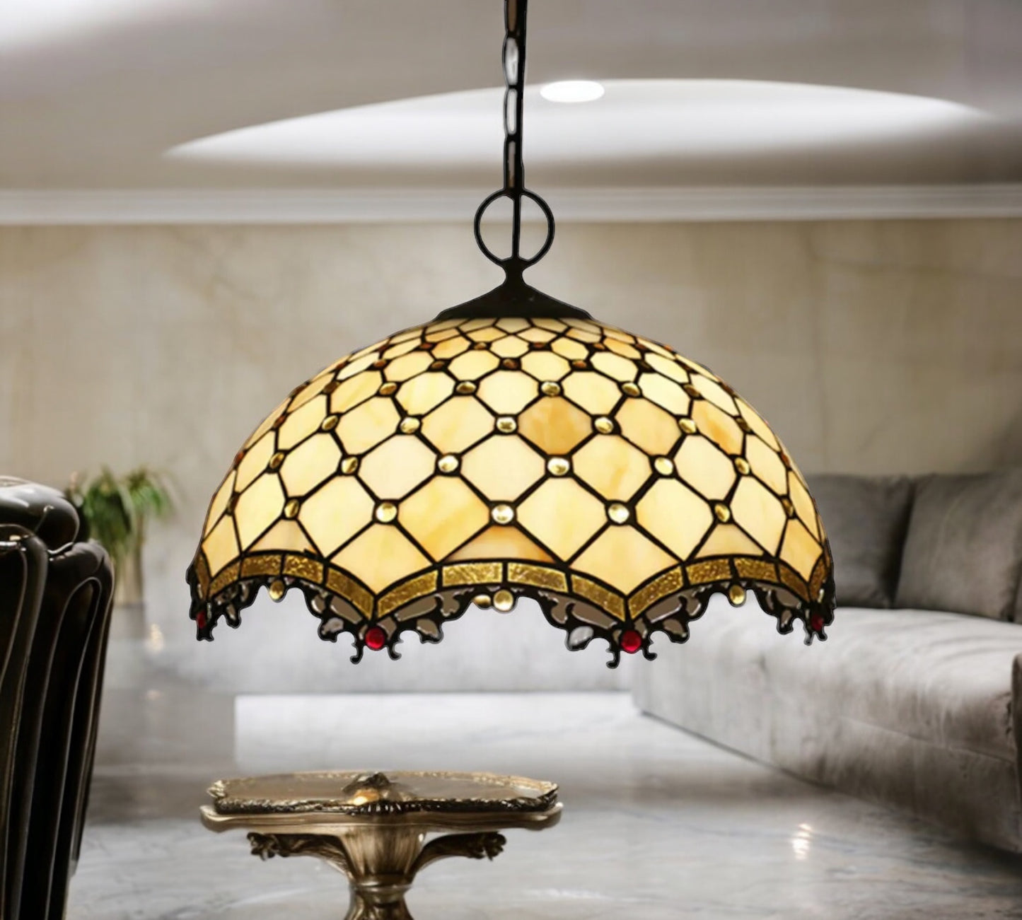 Tiffany Pendant Lamp 40cm shade (16058C)