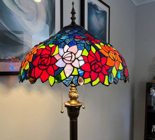 Tiffany Floor Lamp (16110)