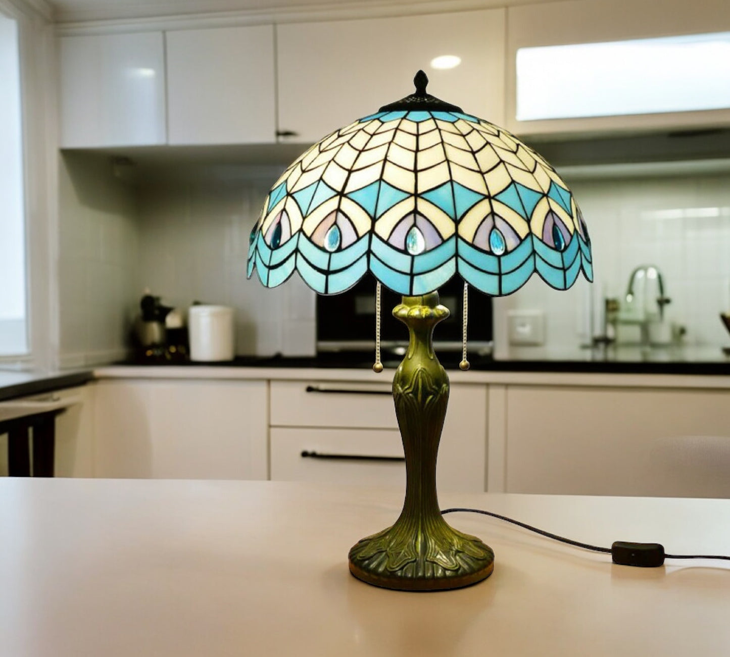 Tiffany Table Lamp 40cm Shade (15036)