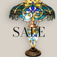 Tiffany Mother-Daughtser Vase Lamp 43cm Shade (15064)