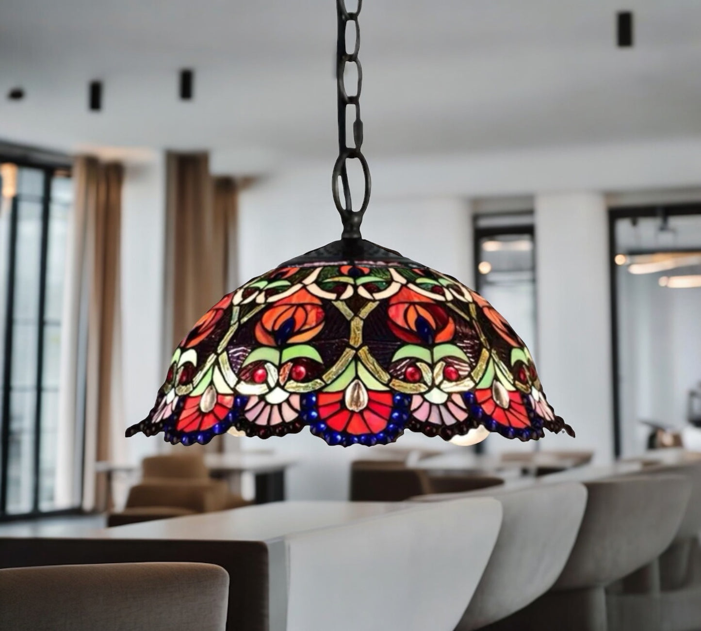 Tiffany Pendant Lamp 40cm shade (16086C)