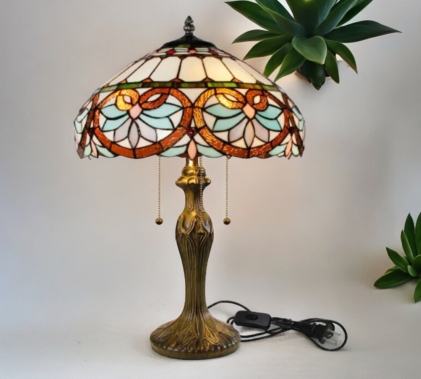 Tiffany Table Lamp 40cm Shade (15059)