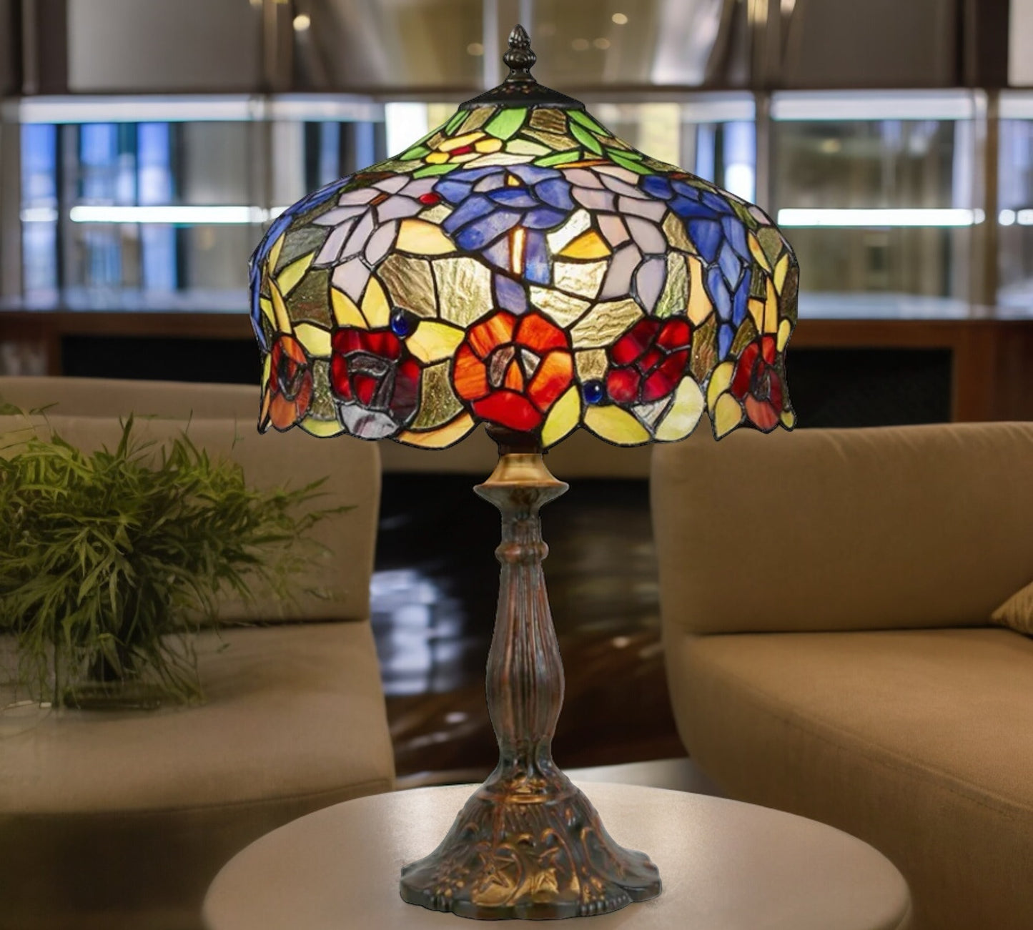 Tiffany Table Lamp (12054)