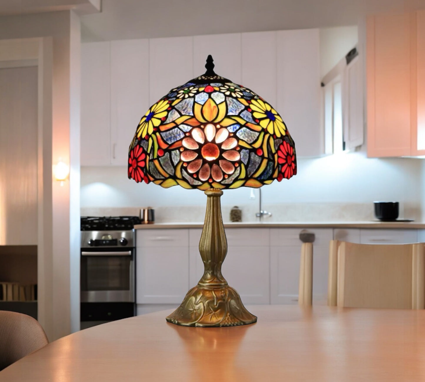 Tiffany Table Lamp (12096)