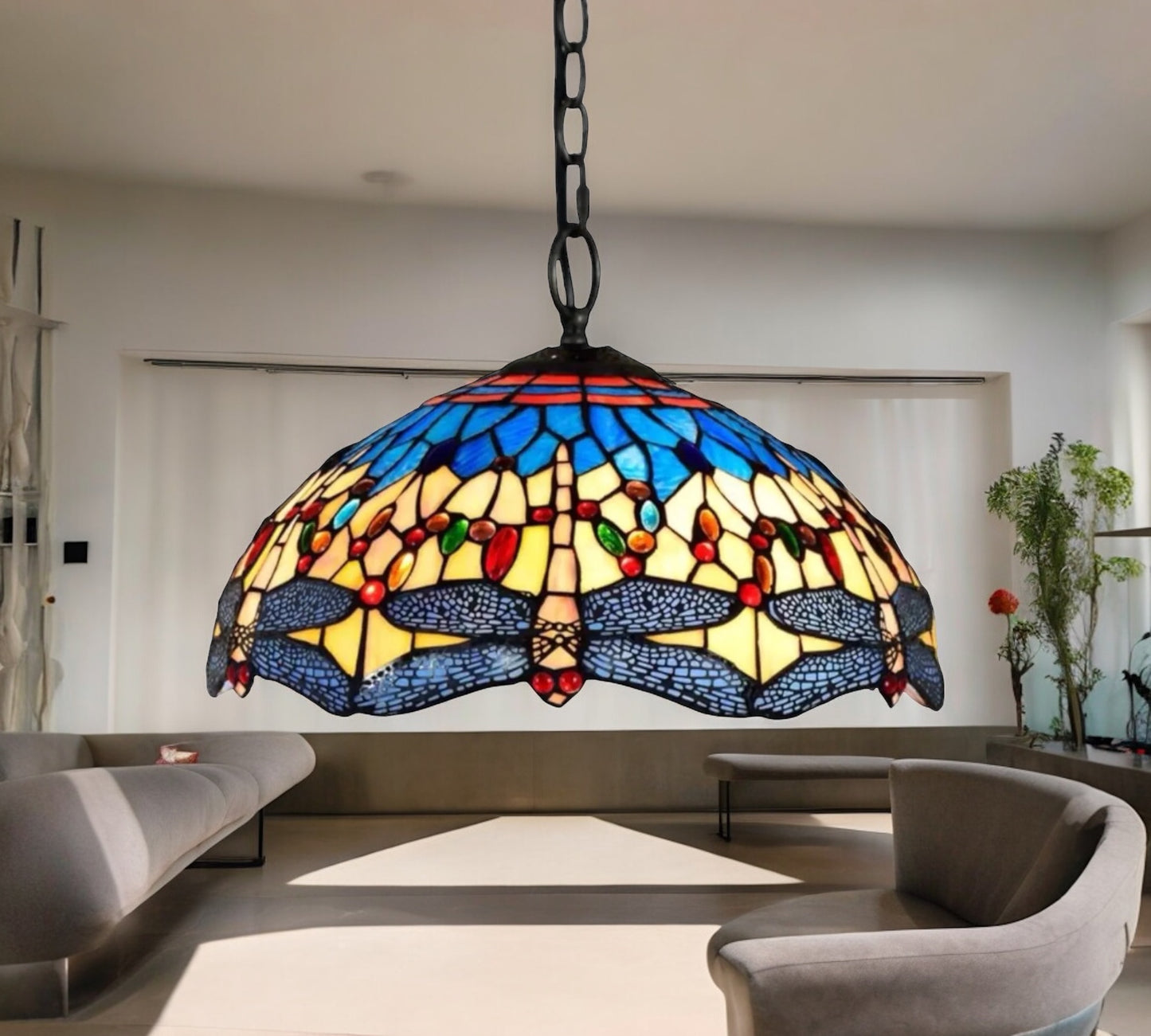 Tiffany Pendant Lamp 40cm shade (16033C)