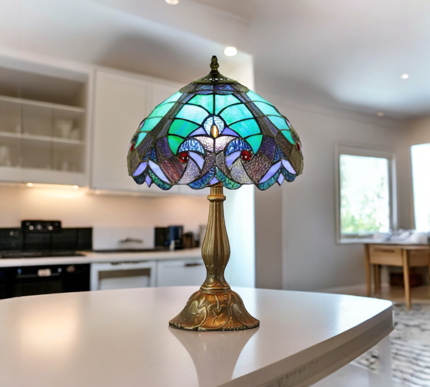 Tiffany Table Lamp (12013)