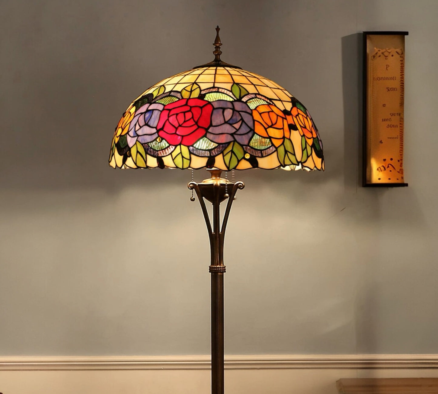 Tiffany Floor Lamp (16081)