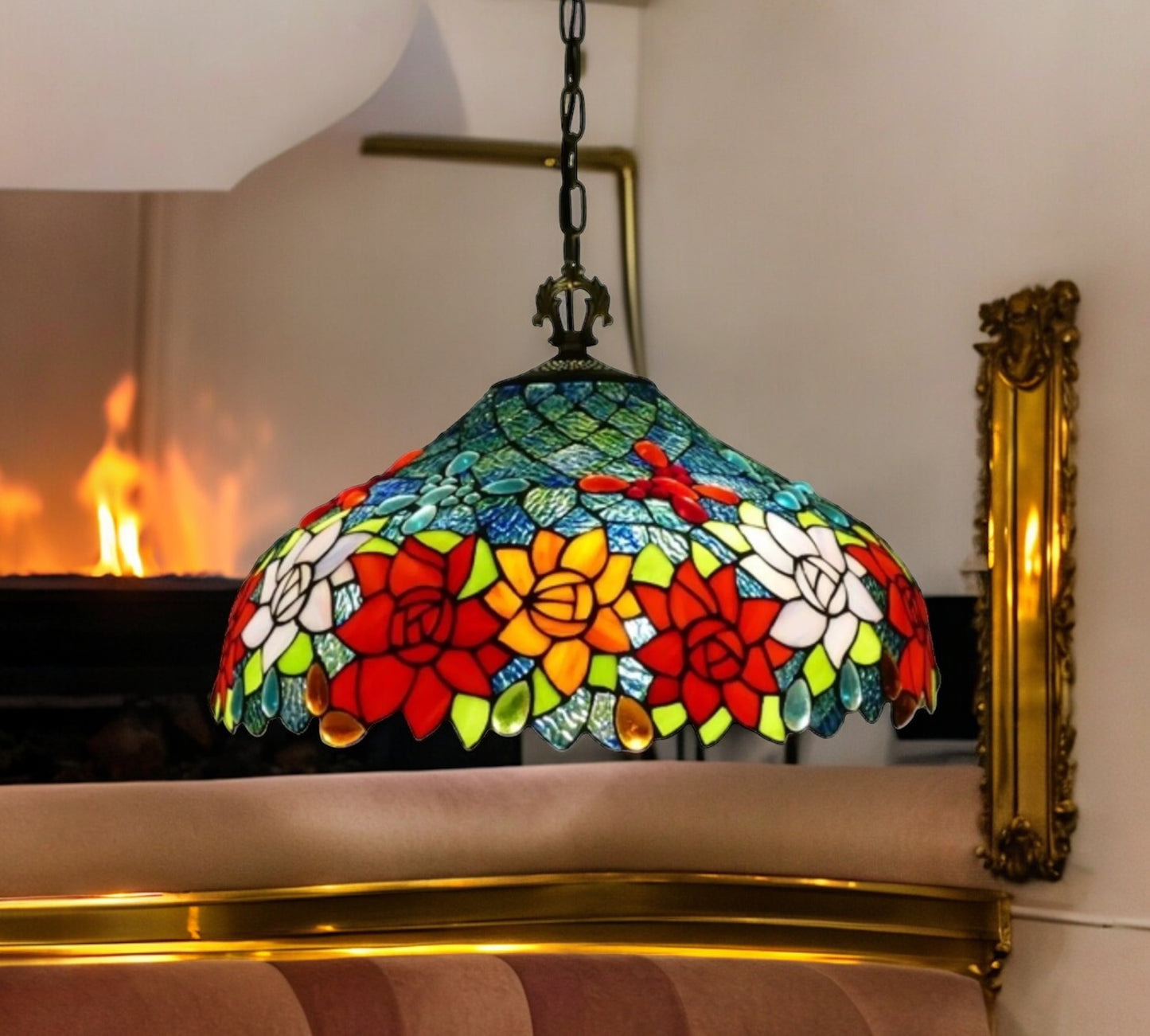 Tiffany Pendant Lamp 40cm shade (16110C)