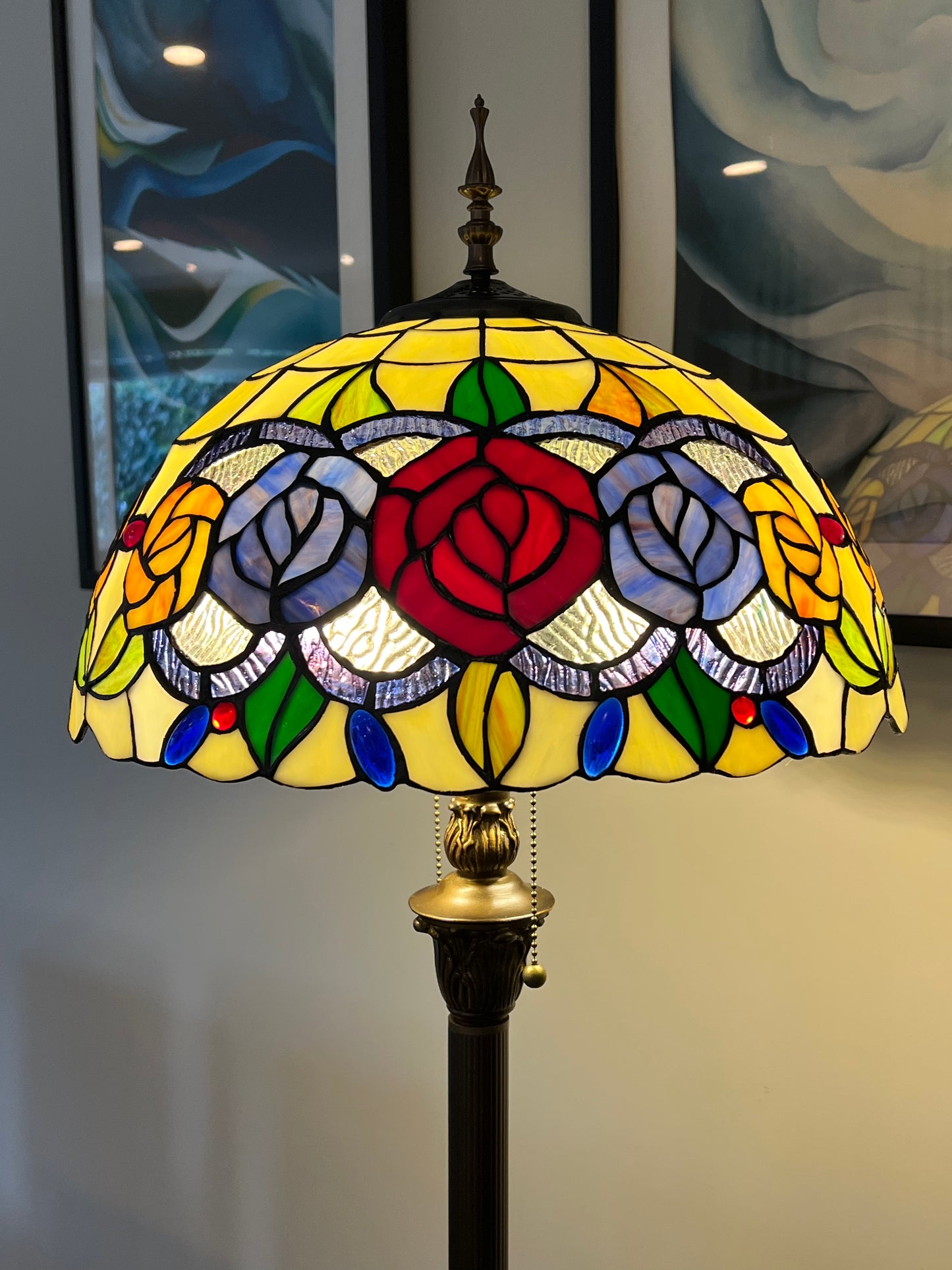 Tiffany Floor Lamp (16081)