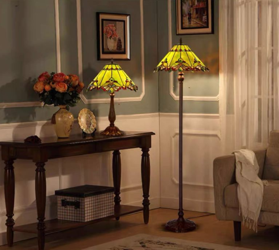 Tiffany Floor Lamp (16001)