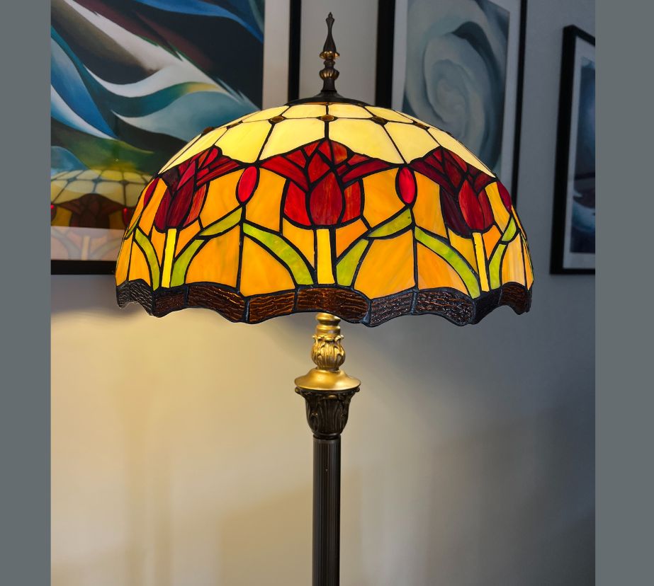 Tiffany Floor Lamp (16030)