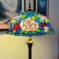 Tiffany Floor Lamp LARGE 46cm shade (19005)