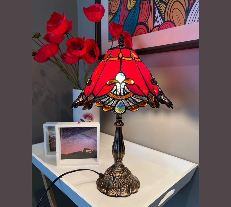 Tiffany Table Lamp (12001R)