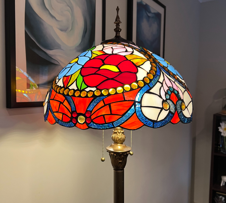 Tiffany Floor Lamp (16943)