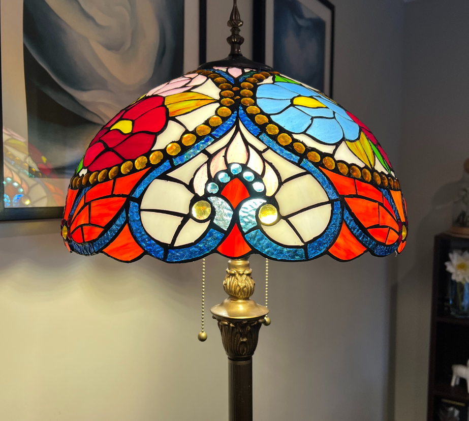 Tiffany Floor Lamp (16943)