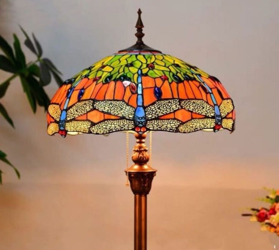 Tiffany Floor Lamp (16009)