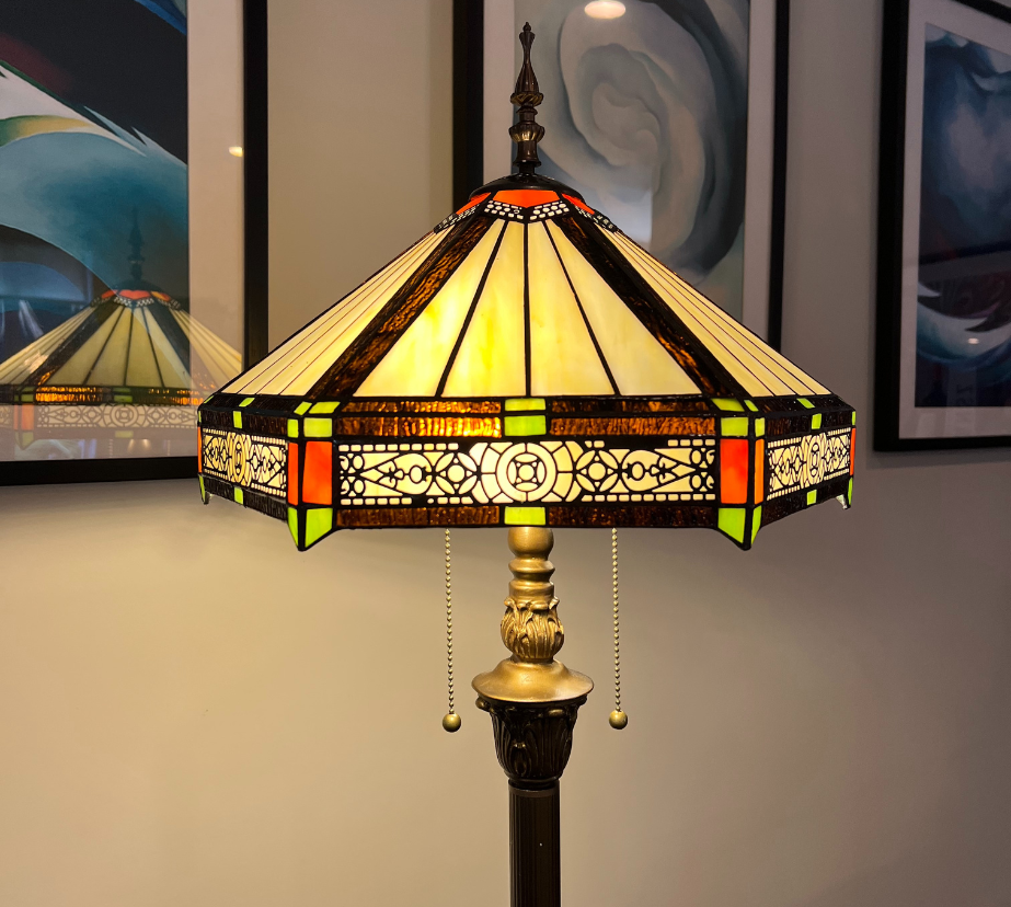 Tiffany Floor Lamp (13002)