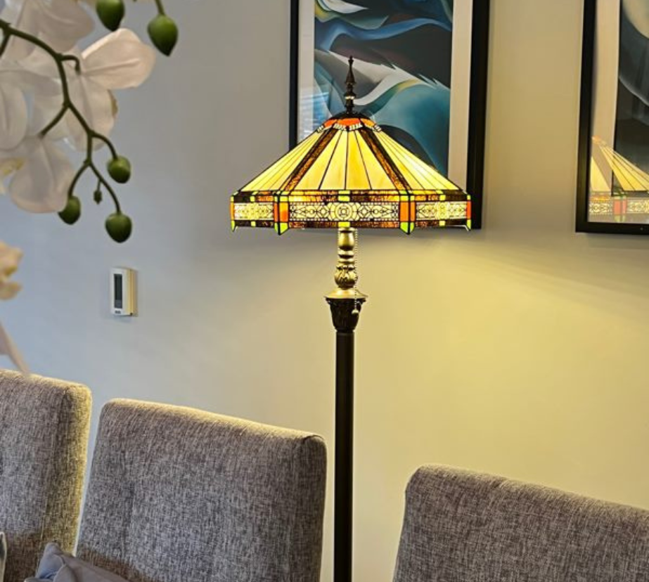 Tiffany Floor Lamp (13002)