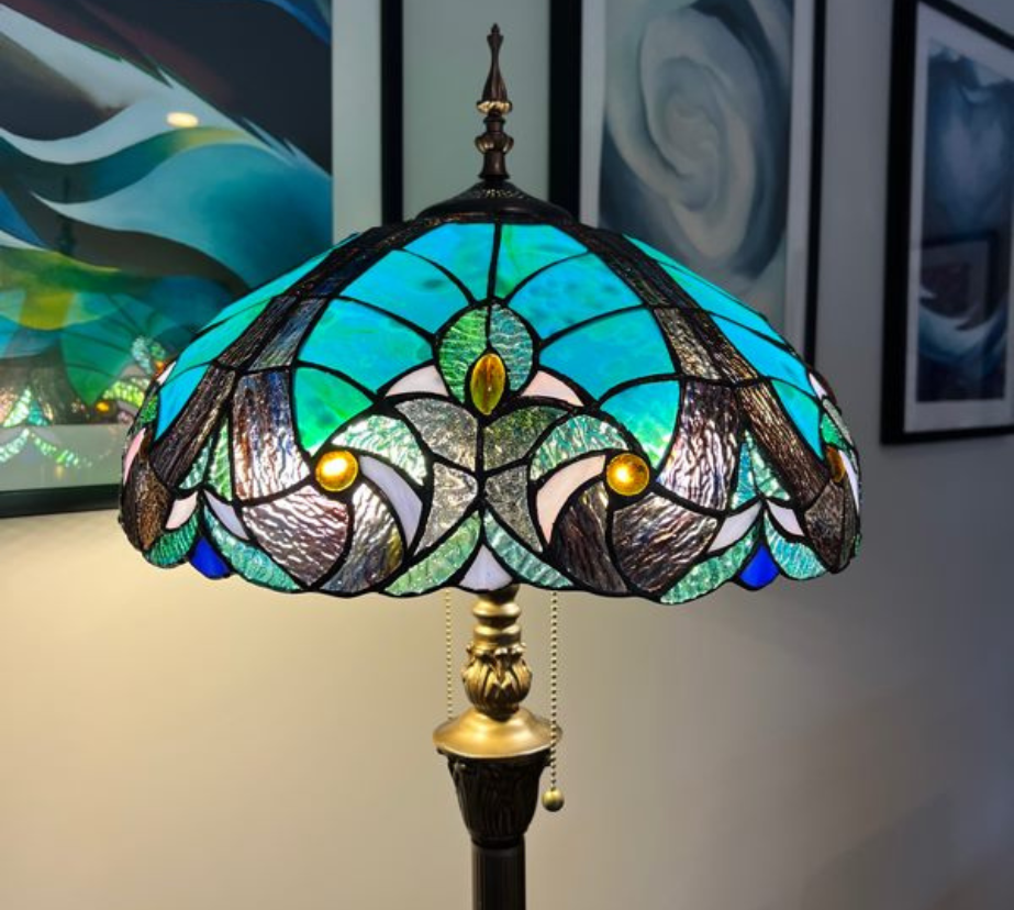 Tiffany Floor Lamp (16013)