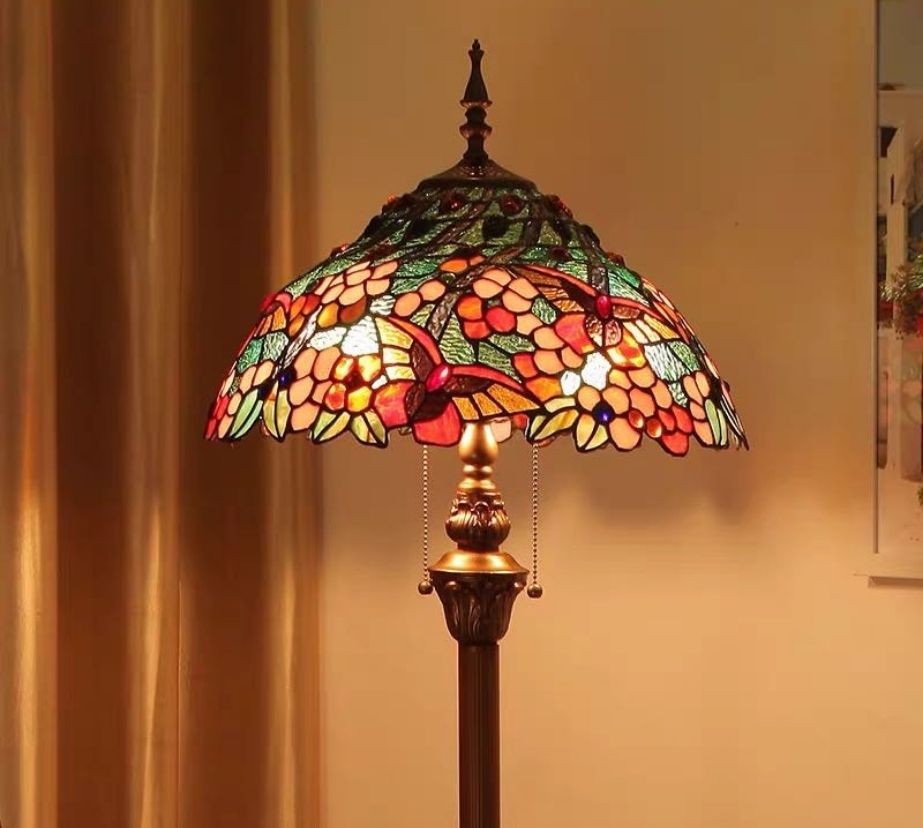 Tiffany Floor Lamp (16075)