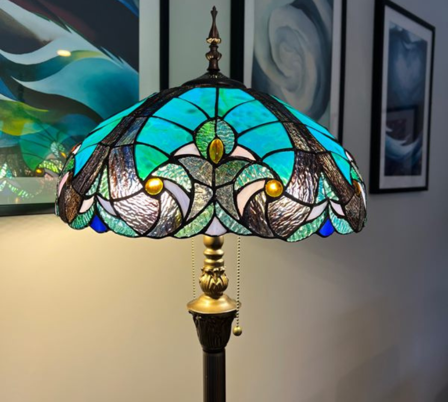 Tiffany Floor Lamp (16013)