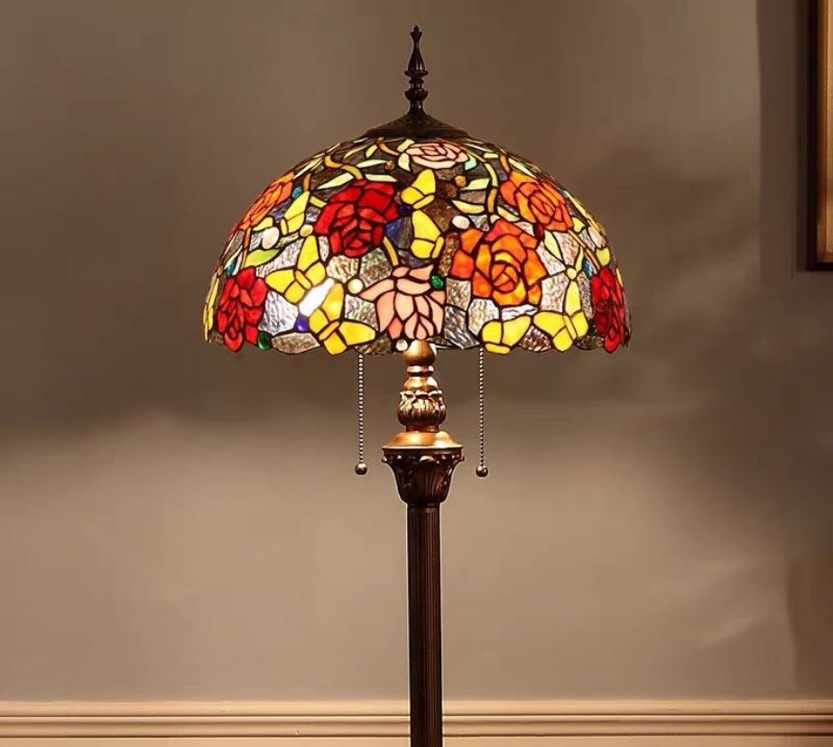 Tiffany Floor Lamp (16074)