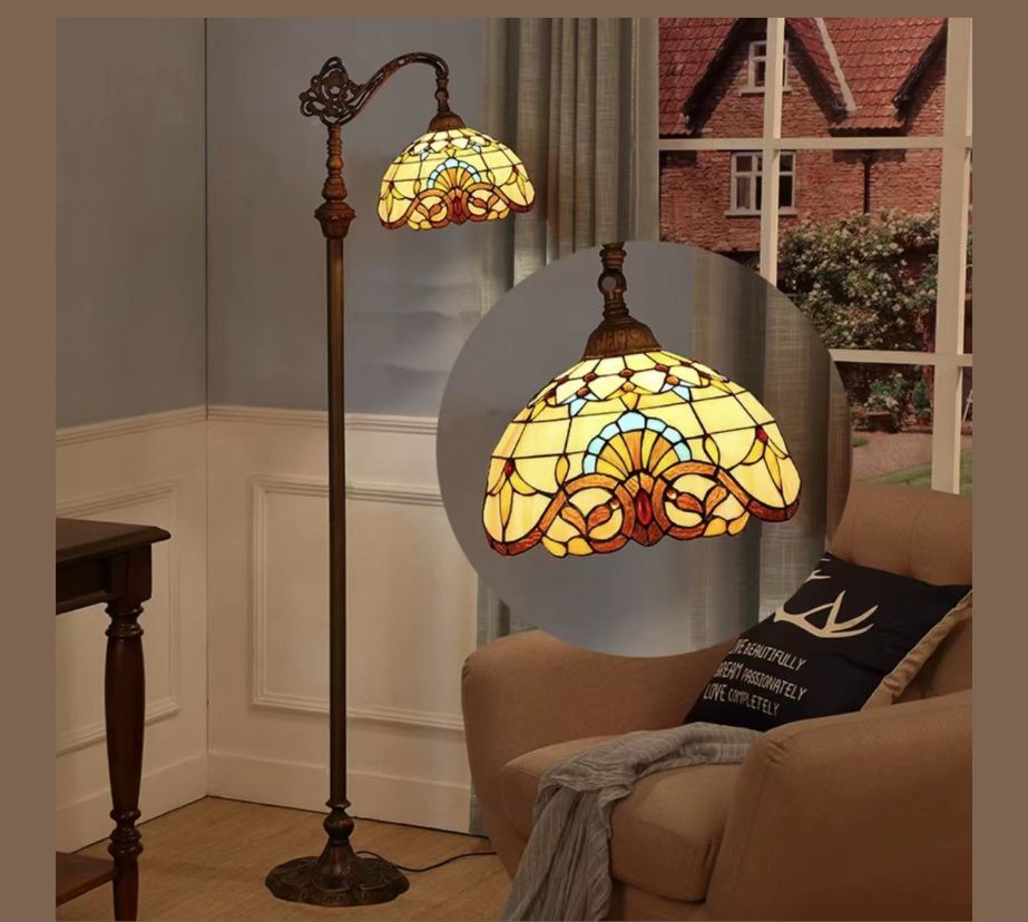 Tiffany Floor Lamp (12025F)