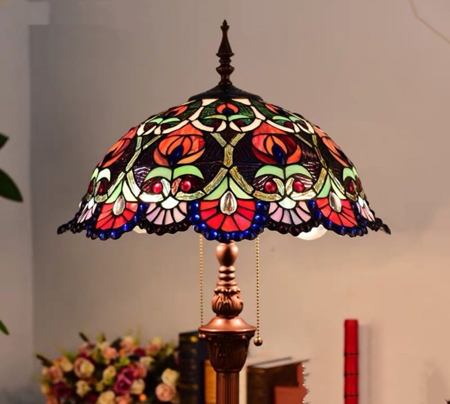 Tiffany Floor Lamp (16086)