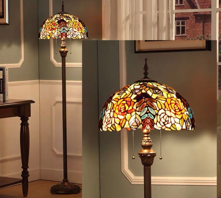 Tiffany Floor Lamp (16071)