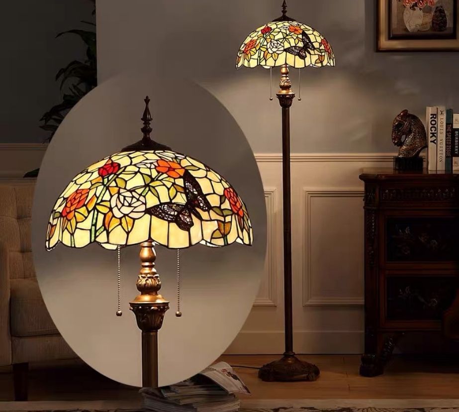 Tiffany Floor Lamp (16023)