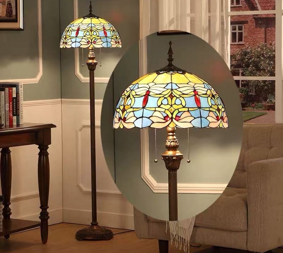 Tiffany Floor Lamp (16016)