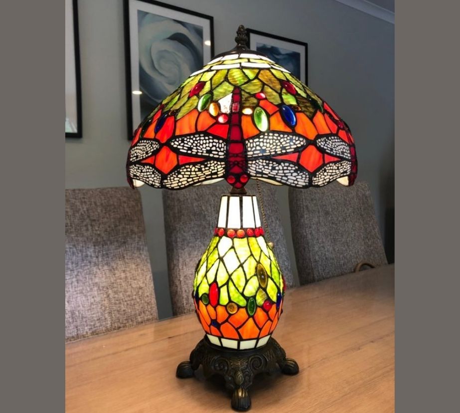 Tiffany Table Lamp (12076A)