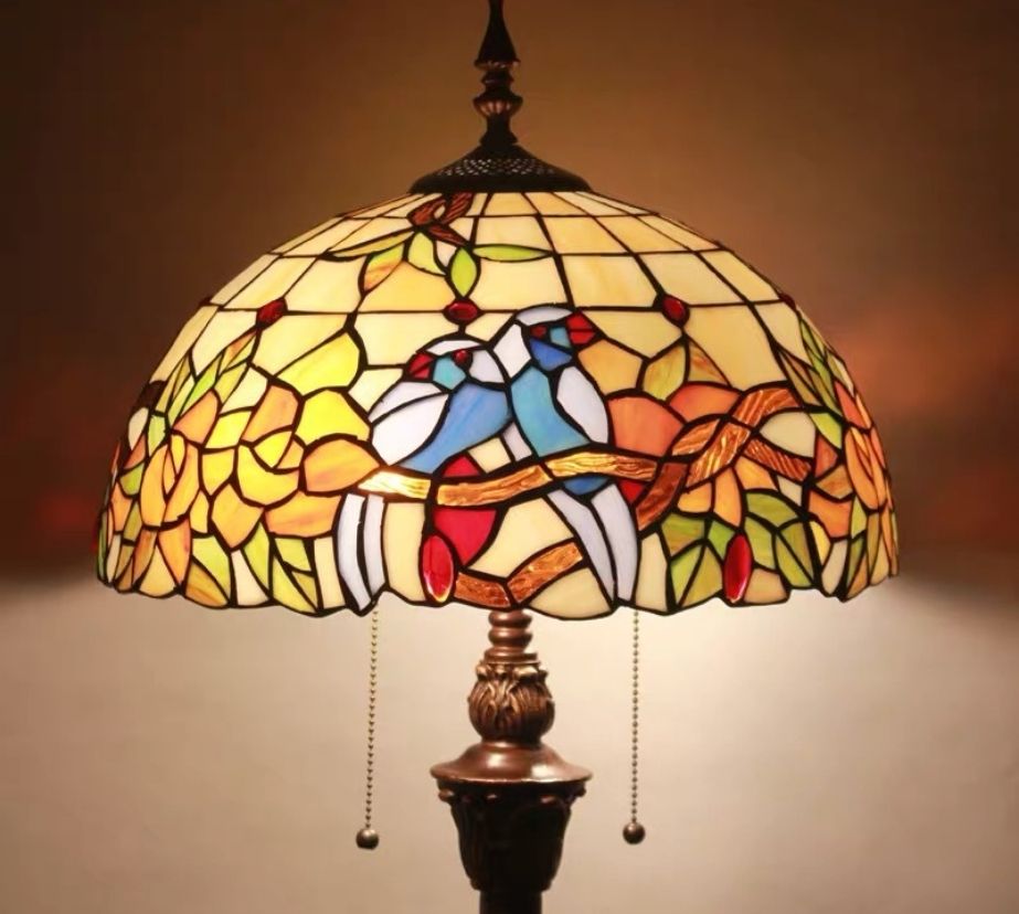 Tiffany Floor Lamp (16056)