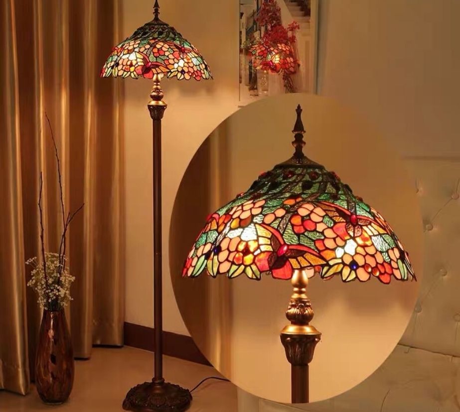 Tiffany Floor Lamp (16075)