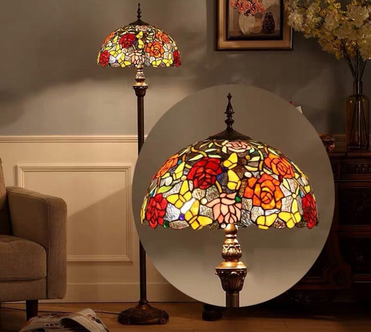 Tiffany Floor Lamp (16074)