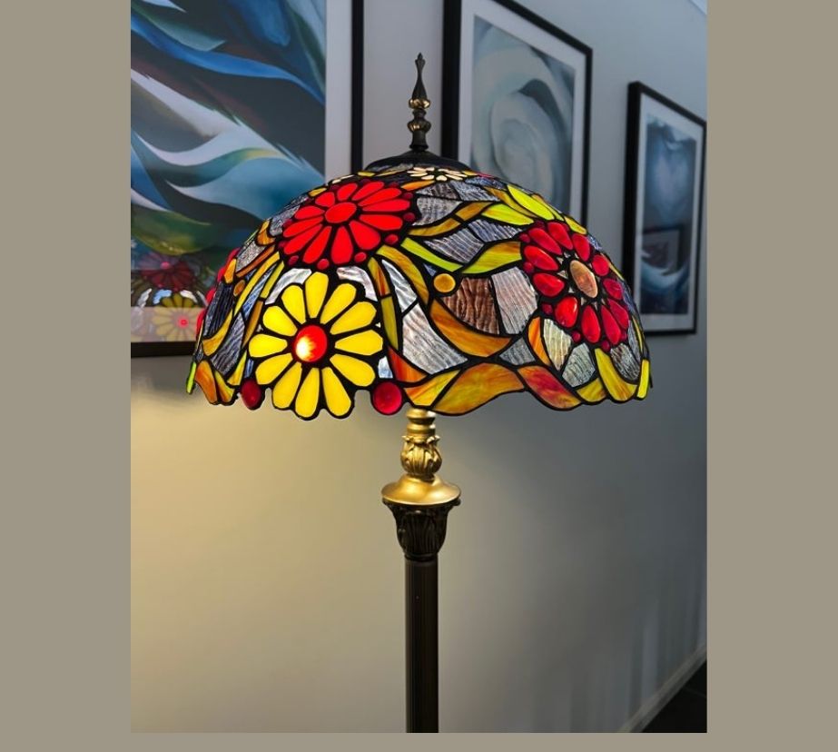 Tiffany Floor Lamp (16028)