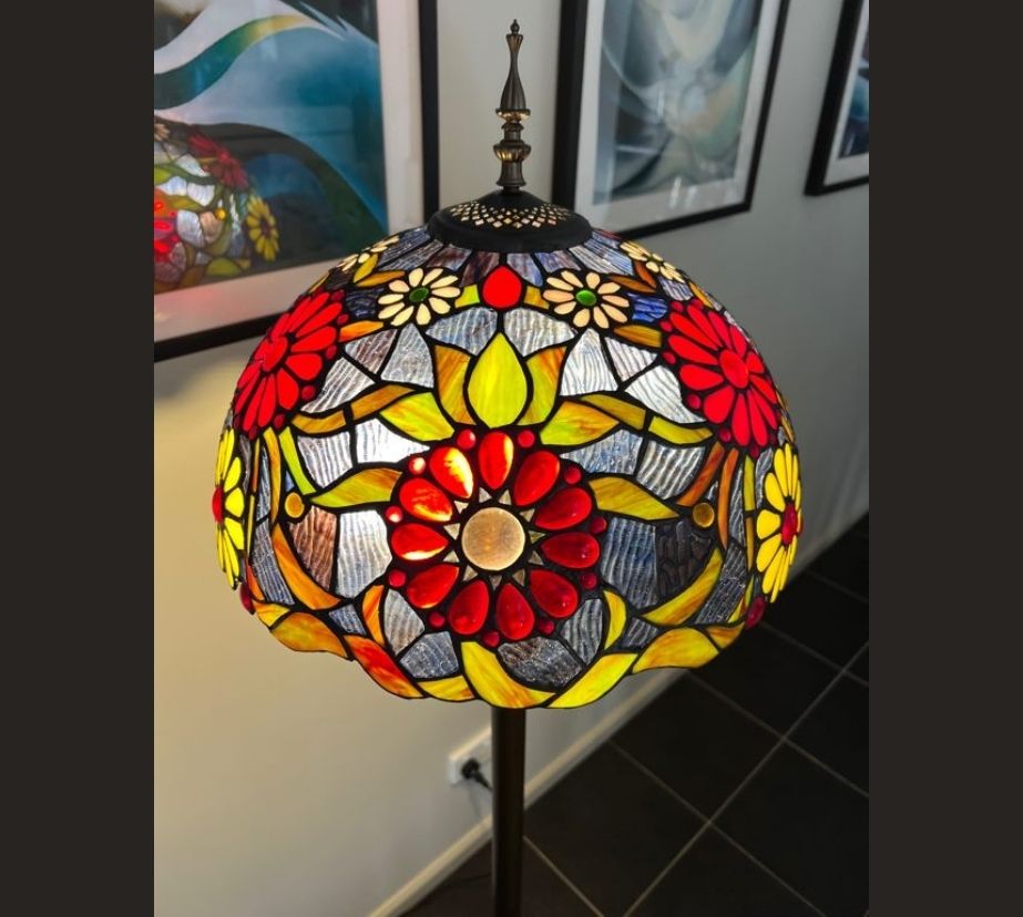 Tiffany Floor Lamp (16028)