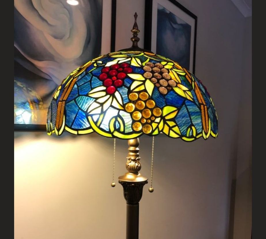 Tiffany Floor Lamp (16937)