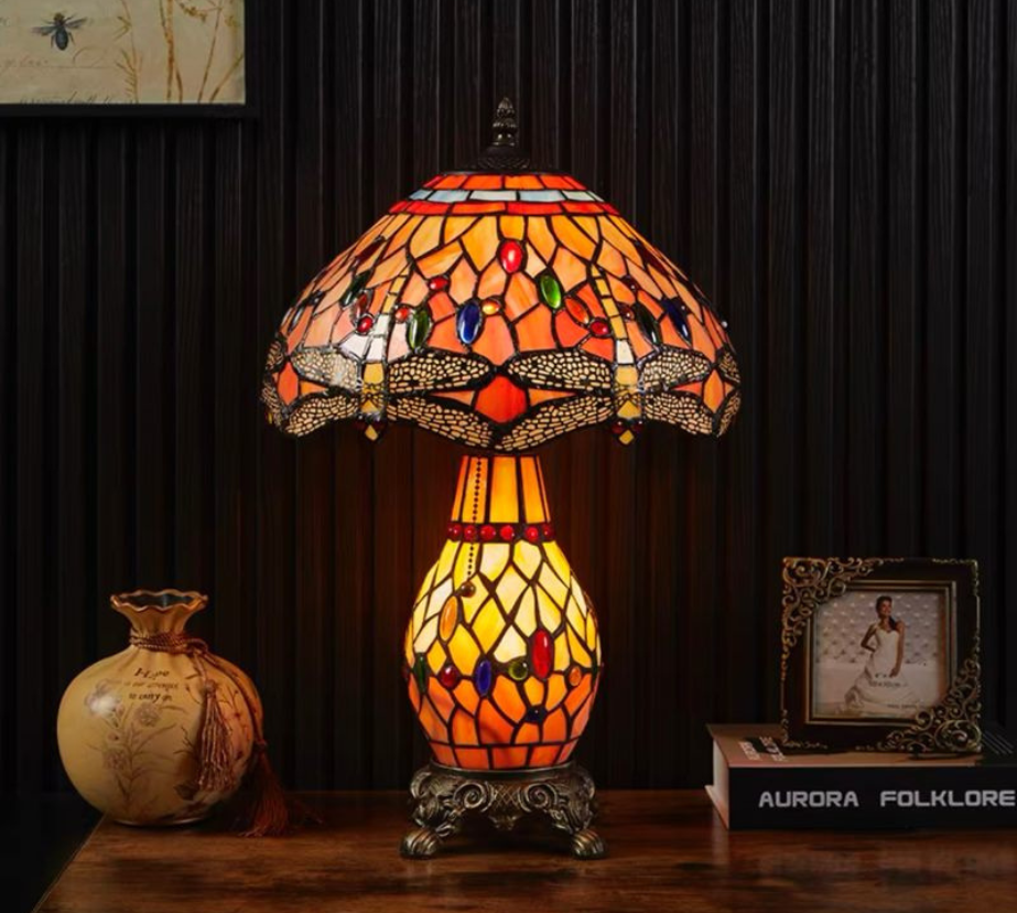 Tiffany Table Lamp (12076)