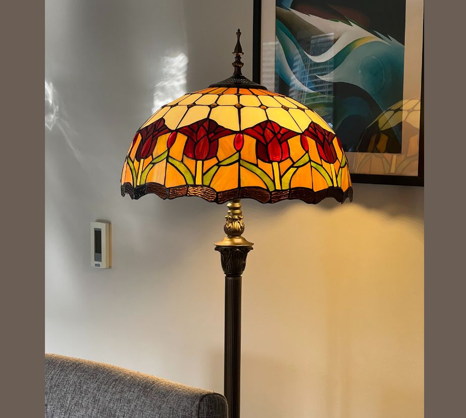 Tiffany Floor Lamp (16030)