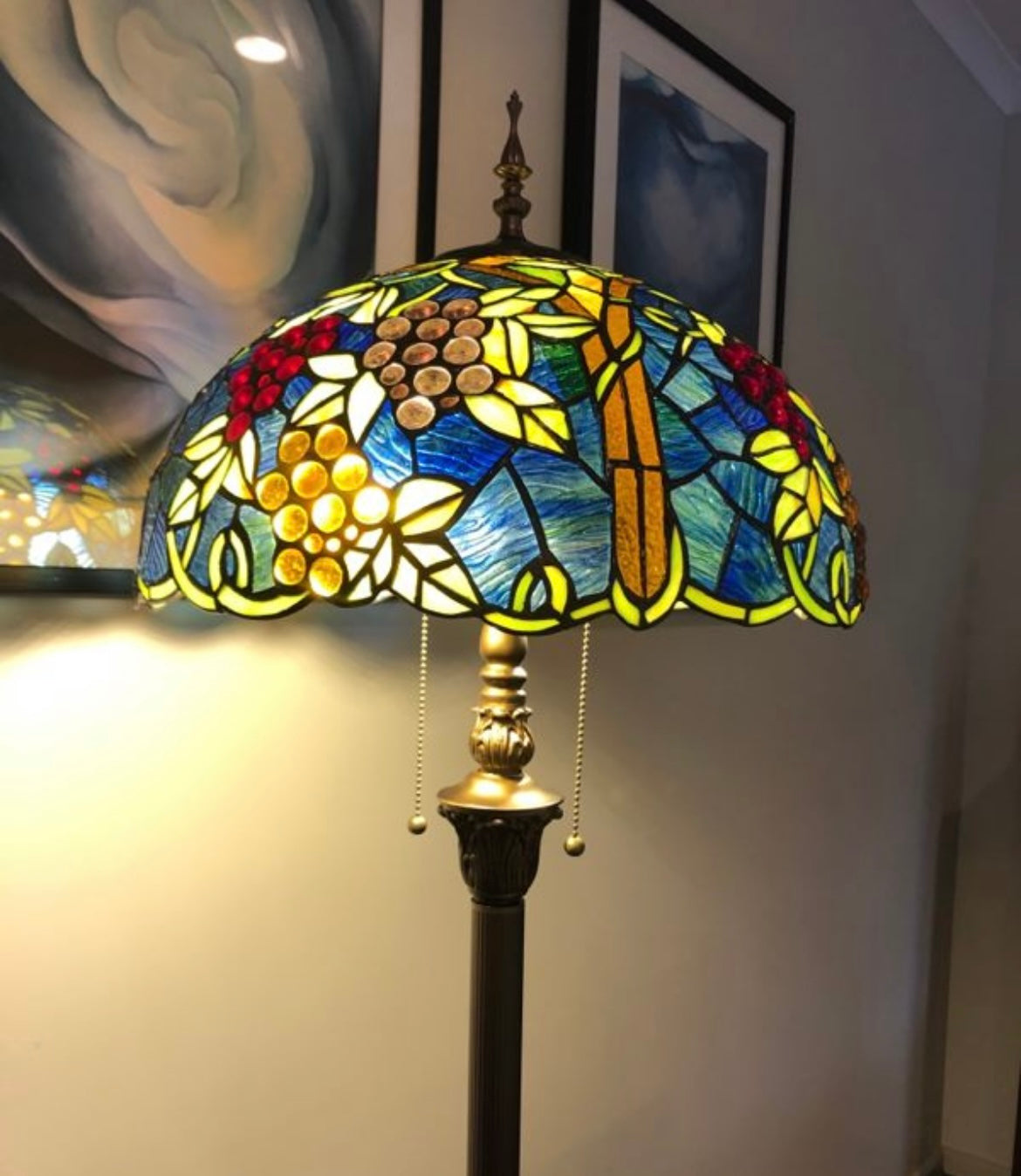 Tiffany Floor Lamp (16937)