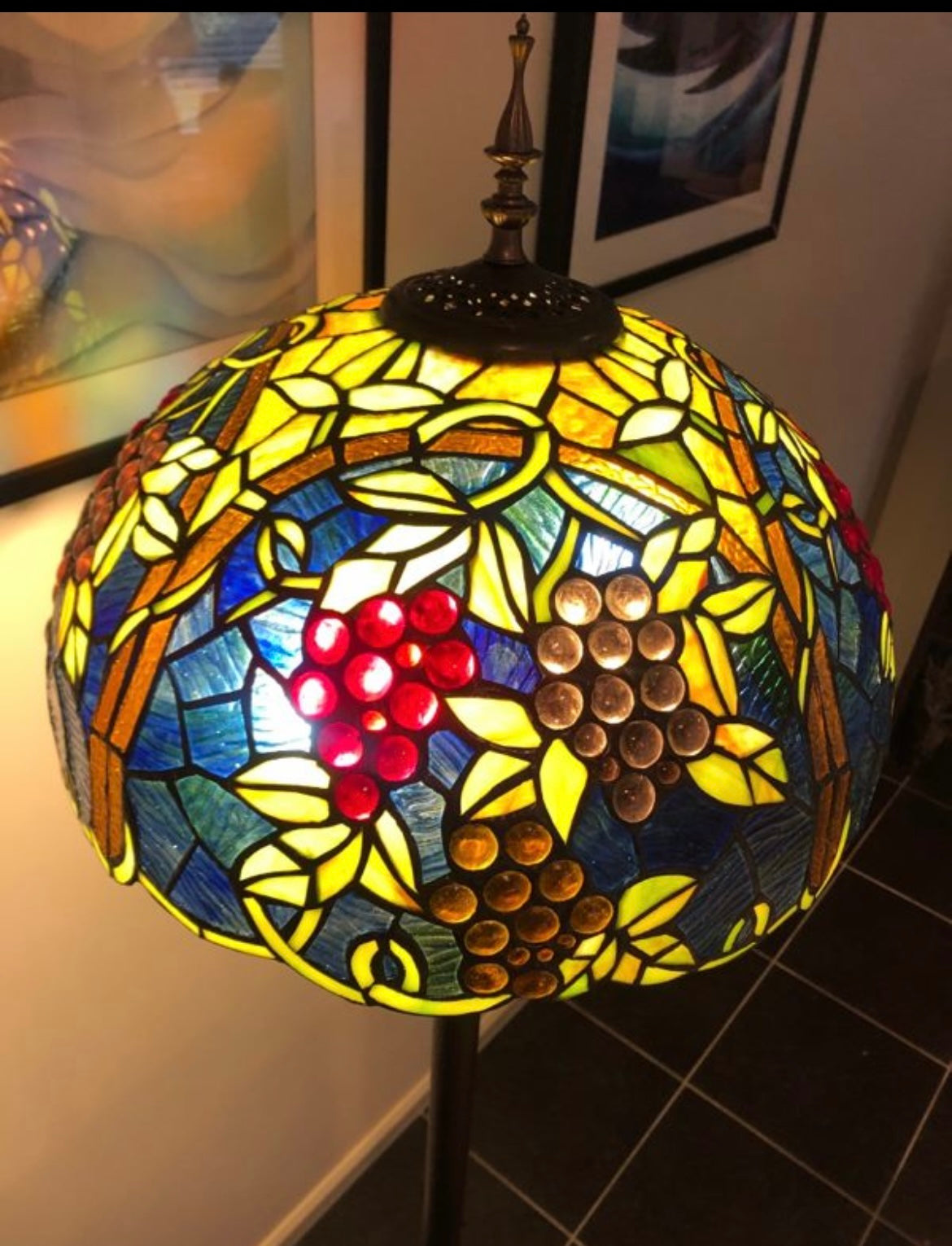 Tiffany Floor Lamp (16937)